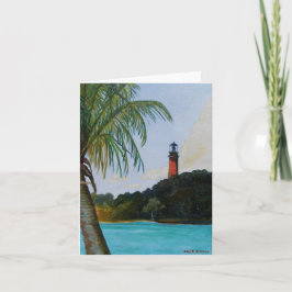 Cartão Farol de Júpiter com Palm Card