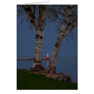 Cartão Farol de Petoskey