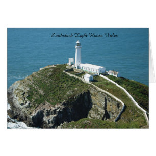 Cartão Farol de Southstack País de Gales