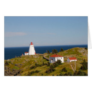 Cartão Farol de Swallowtail, Grand Manan, NB