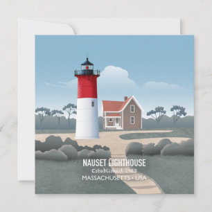 Cartão Farol Nauset