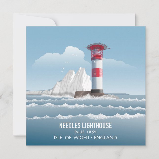Cartão Farol Needles (Frente)