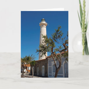 Cartão Farol Punta Secca, Sicília, Itália
