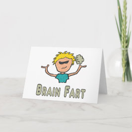 Cartão Fart do cérebro