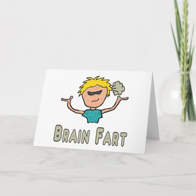 Cartão Fart do cérebro (Frente)