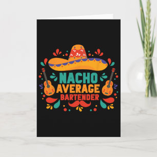 Cartão Farto Nacho Médio Rtender Cinco De Mayo Mexicano