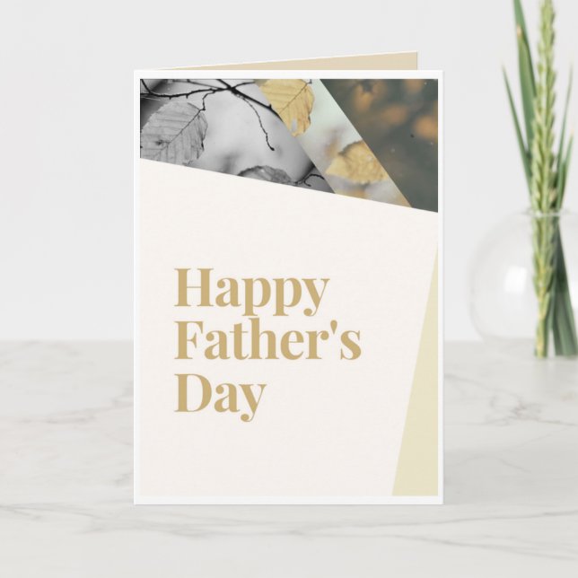 Cartão Father’s day greeting card (Frente)