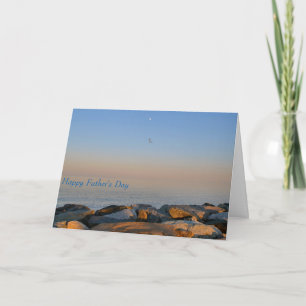 Cartão father's day card Chesapeake Bay Background