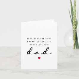 Cartão Father's Day card for Dad!