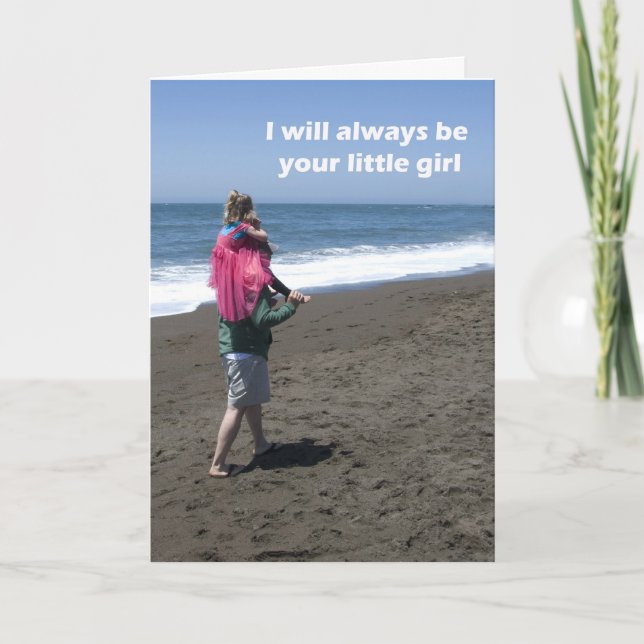 Cartão Father's Day Card from Daughter (Frente)