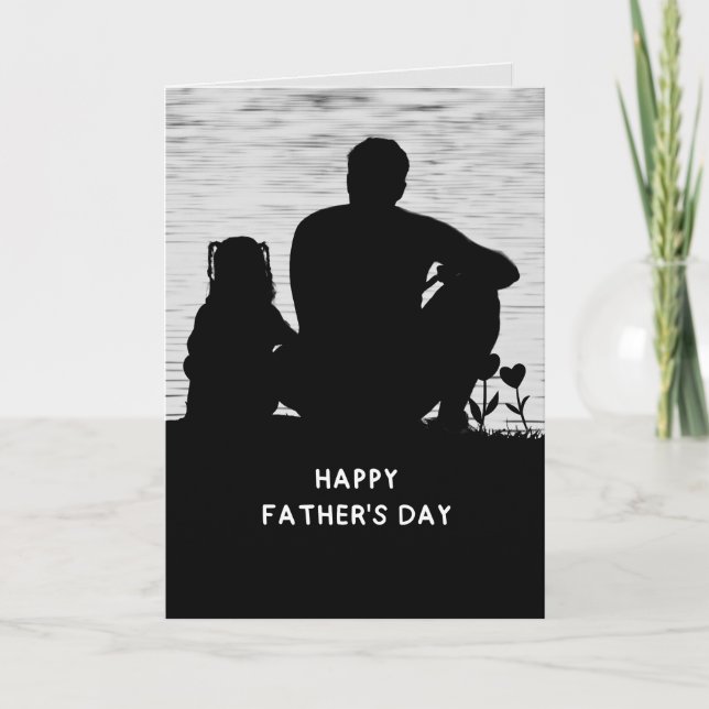 Cartão Father's Day Card from Daughter Card (Frente)