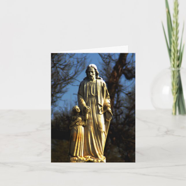 Cartão Fathers Day Card-religious-Christian (Frente)