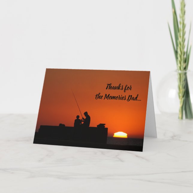 Cartão Father's Day Card with poem (Frente)