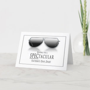 Cartão Father's Day - Dad - Sunglasses (Spectacular)