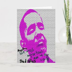 Cartão Father's Day Graffiti