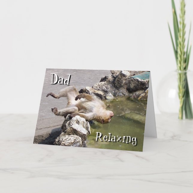 Cartão Father's Day greetings card (Frente)