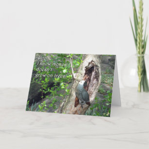 Cartão Father's Day Money Tree