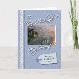 Cartão Father's Day - My Husband, Friend
