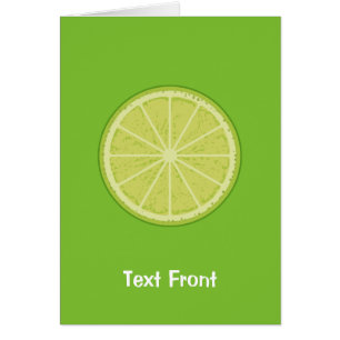 Cartão Fatia do limão