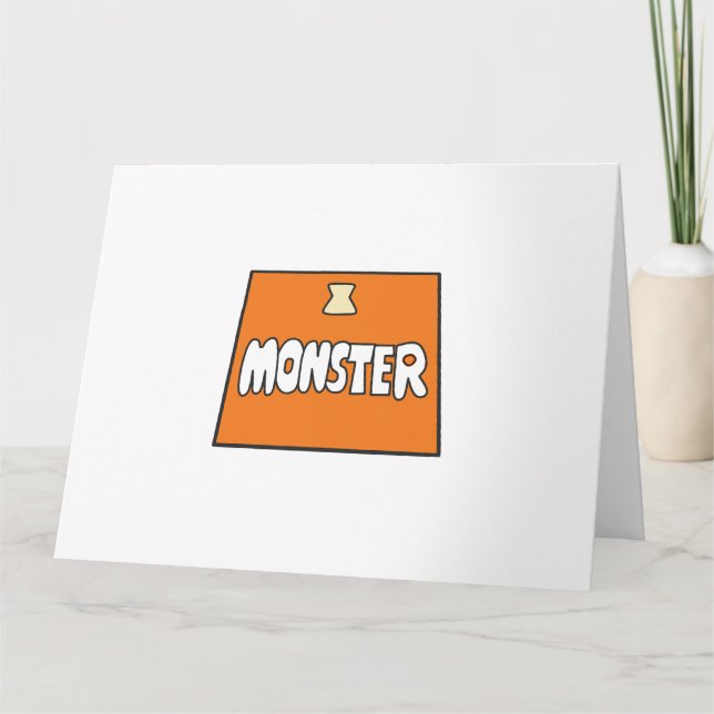 Cartão Fato da Pikamee, Monstro  (Frente)