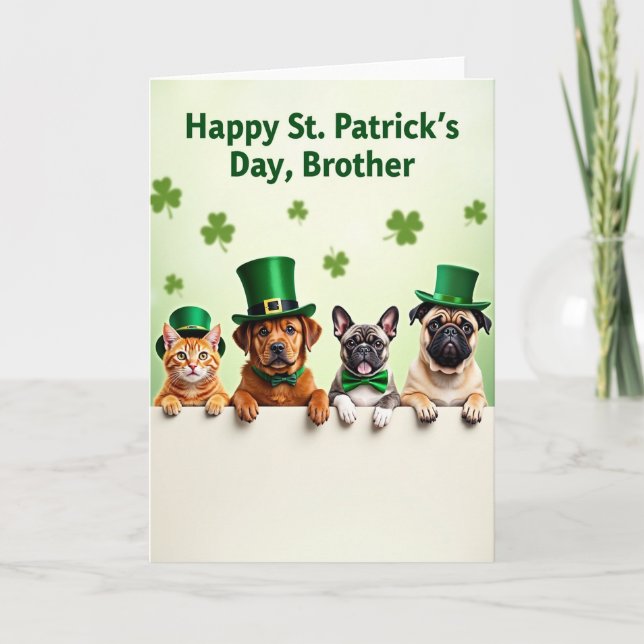 Cartão Faux Gold Holiday Friends Card (Frente)