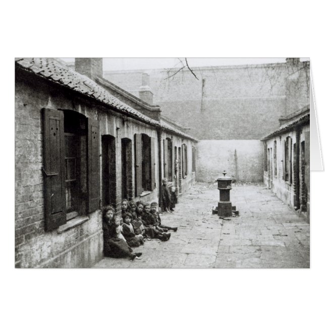 Cartão Favelas de Londres (Frente Horizontal)