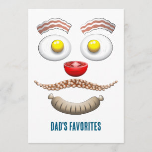 Cartão Favoritos do Papai no Dia dos Pais