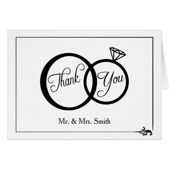 Cartão Fazemos Casamento (Frente Horizontal)