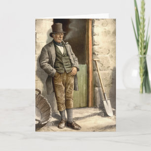 Cartão Fazendeiro Irlandês