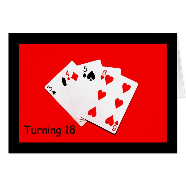 Cartão Fazer 18 É Grande Coisa! (Frente Horizontal)