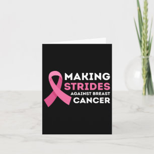 Cartão Fazer Contra A Consciência Do Cancer Da Mama