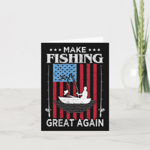 Cartão Fazer Excelente De Pesca De Novo Arremessar Pescad