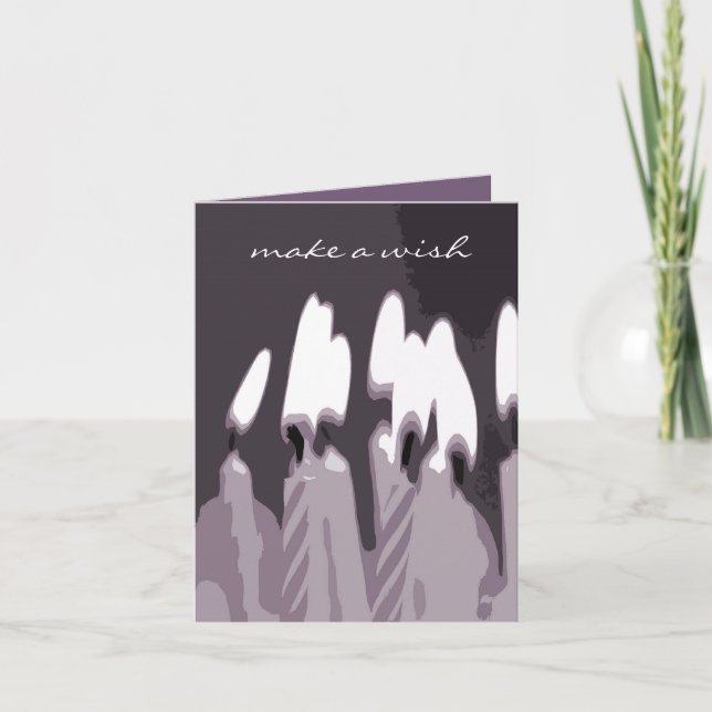 Cartão Fazer Um Desejo (Frente)