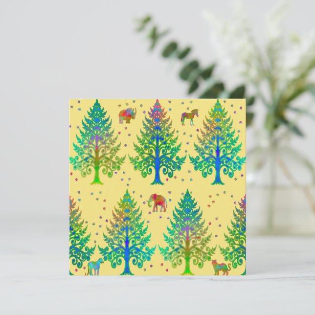 Cartão Fazeres à luz do sol (Em pé/Frente)