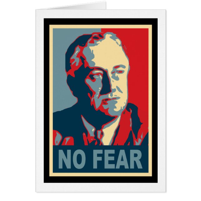 Cartão FDR sem medo (Frente)