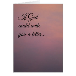 Cartão Fé em você