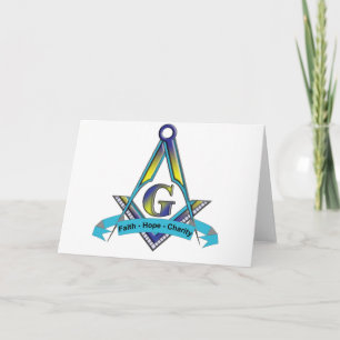 Cartão Fé, Esperança, Caridade