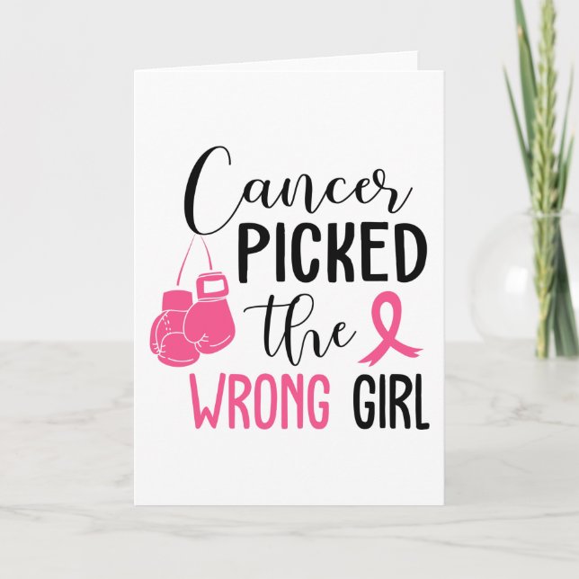 Cartão Fé sobre o Impressão do Cancer do Medo (Frente)