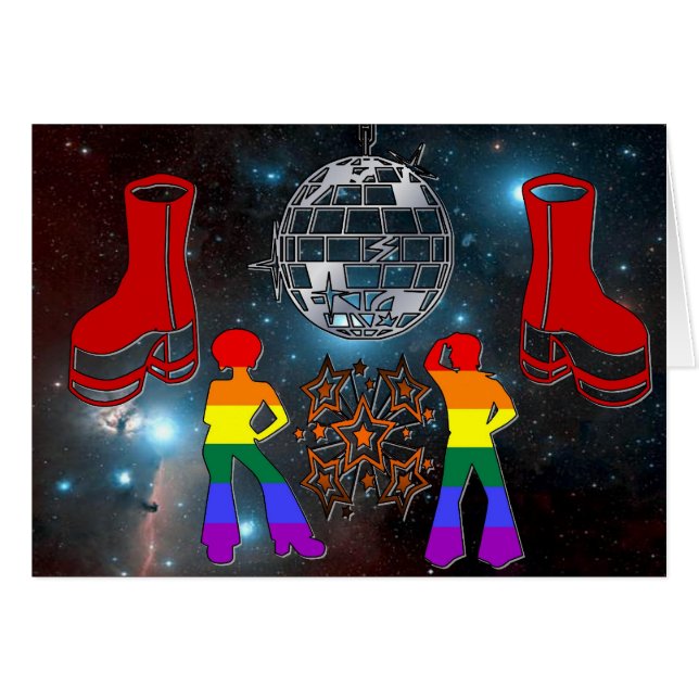 Cartão Febre do disco (Frente Horizontal)