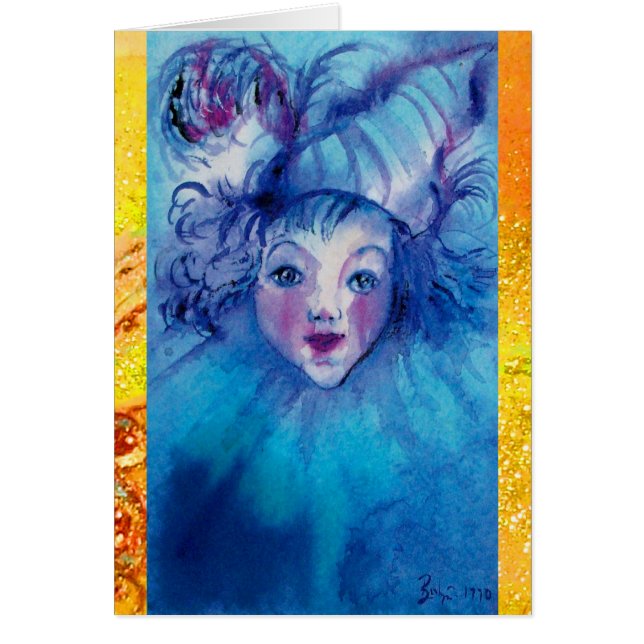 CARTÃO FECHADO EM AZUL (Frente)