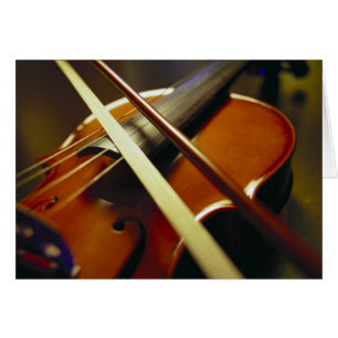 Cartão Fechamento do Violino e Arco 1
