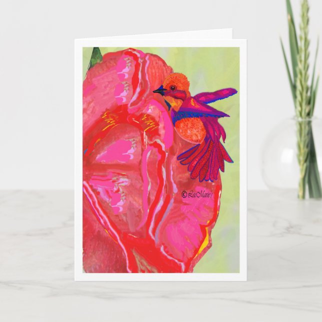 Cartão Feche a Design criativa de LeeMarie (Frente)