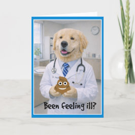 Cartão Feeling ILL Get Well Card POC-1