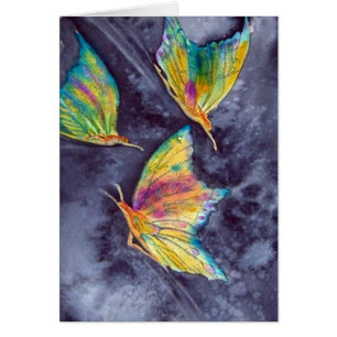 Cartão feericamente da dança