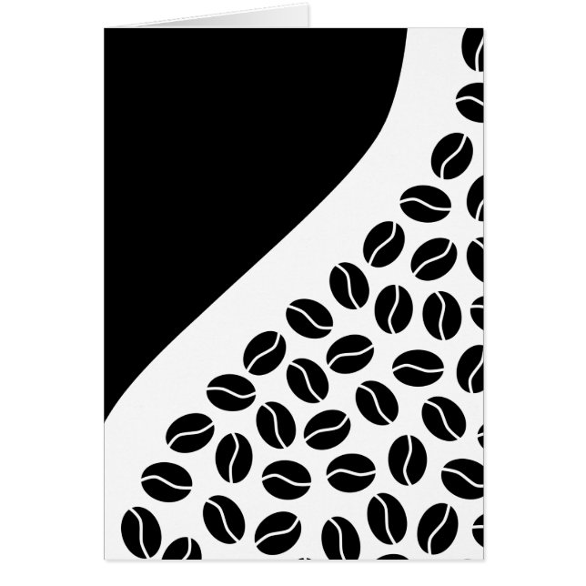 Cartão feijão de café (Frente)