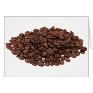 Cartão Feijões de café