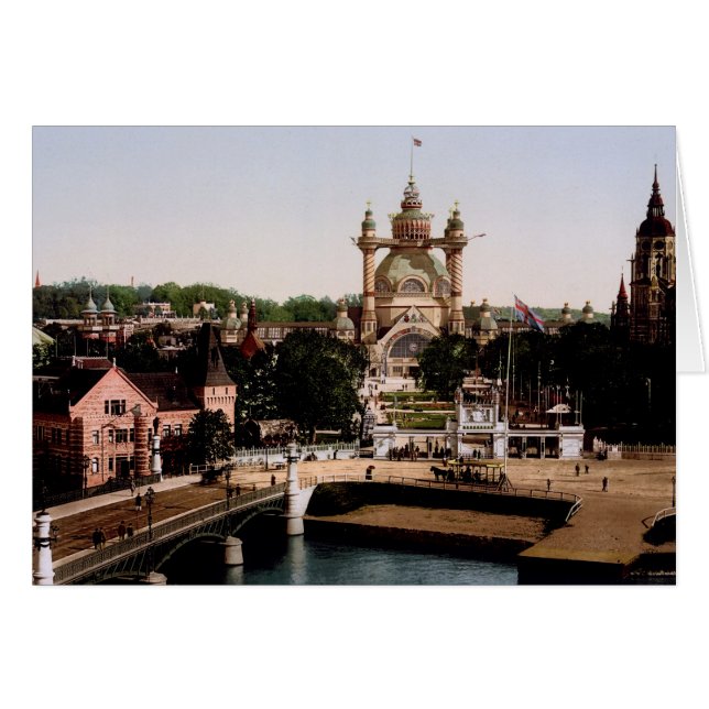 Cartão Feira Suecia de Estocolmo (Frente Horizontal)