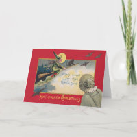 Feiticeira Negra Voadora Bat Moon