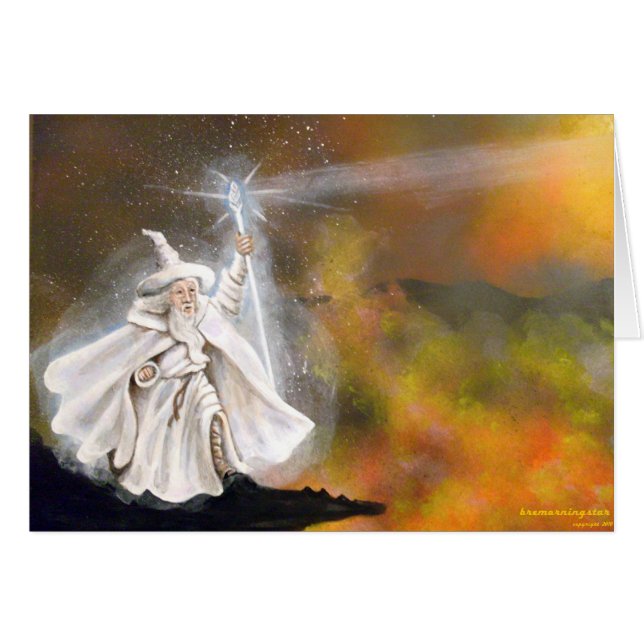 Cartão Feiticeiro (Frente Horizontal)