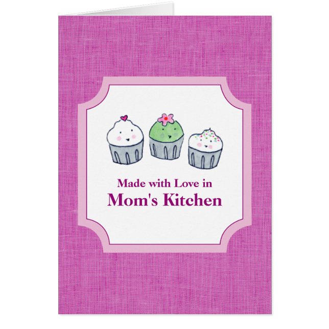 Cartão Feito com amor (Frente)